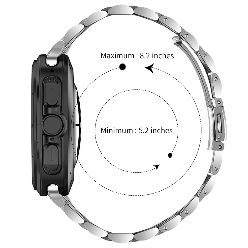 Sehr Cool Samsung Galaxy Watch Ultra 47mm Metall Armband