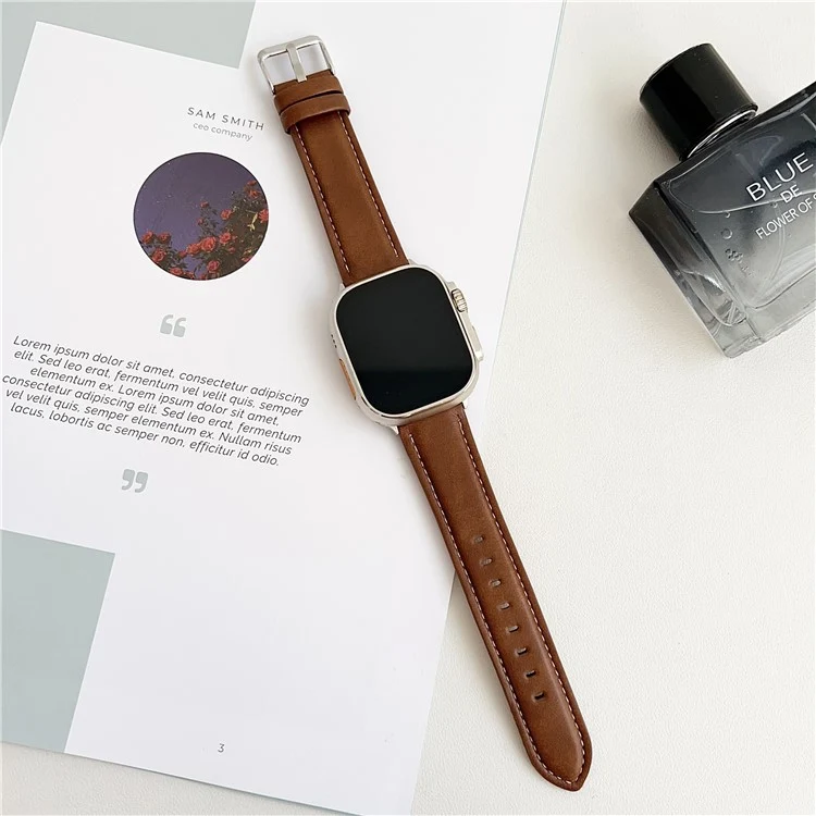 Super Schön Apple Smartwatch Kunstleder Universell Armband
