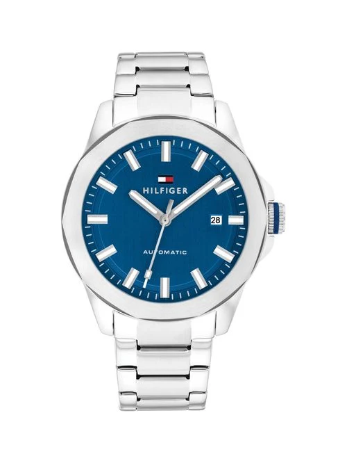 Tommy Hilfiger 1792203 Herrenuhr Silber • Quarzwerk • 10 Bar Wasserdicht