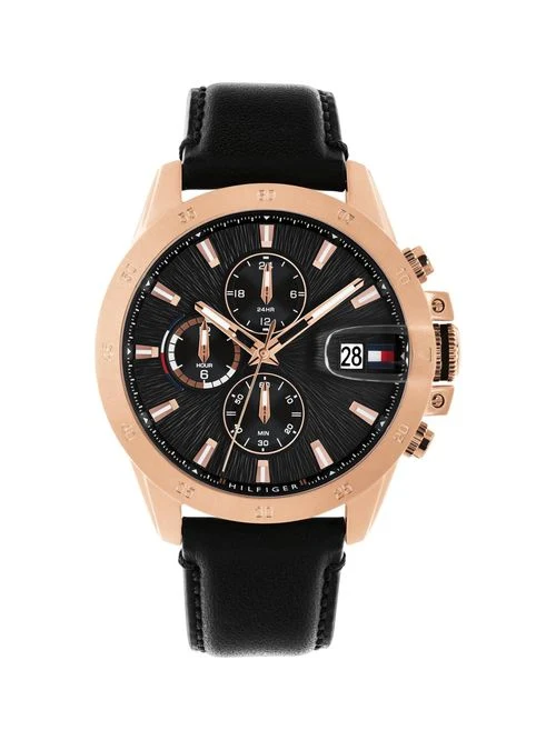 Tommy Hilfiger 1792203 Herrenuhr Silber • Quarzwerk • 10 Bar Wasserdicht