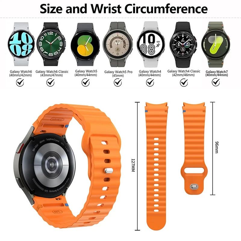 Dauerhaft Samsung Smartwatch Silikon Universell Armband