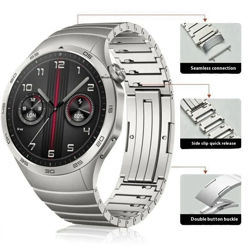 Entzückend Huawei Watch GT 4 46mm Metall Armband