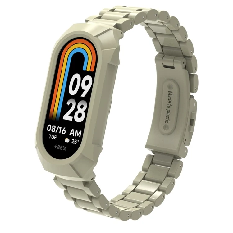 Bemerkenswert Robust Xiaomi Smart Band 8 / Xiaomi Smart Band 9 Plastik Universell Armband