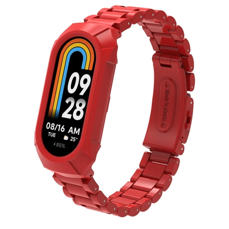 Bemerkenswert Robust Xiaomi Smart Band 8 / Xiaomi Smart Band 9 Plastik Universell Armband