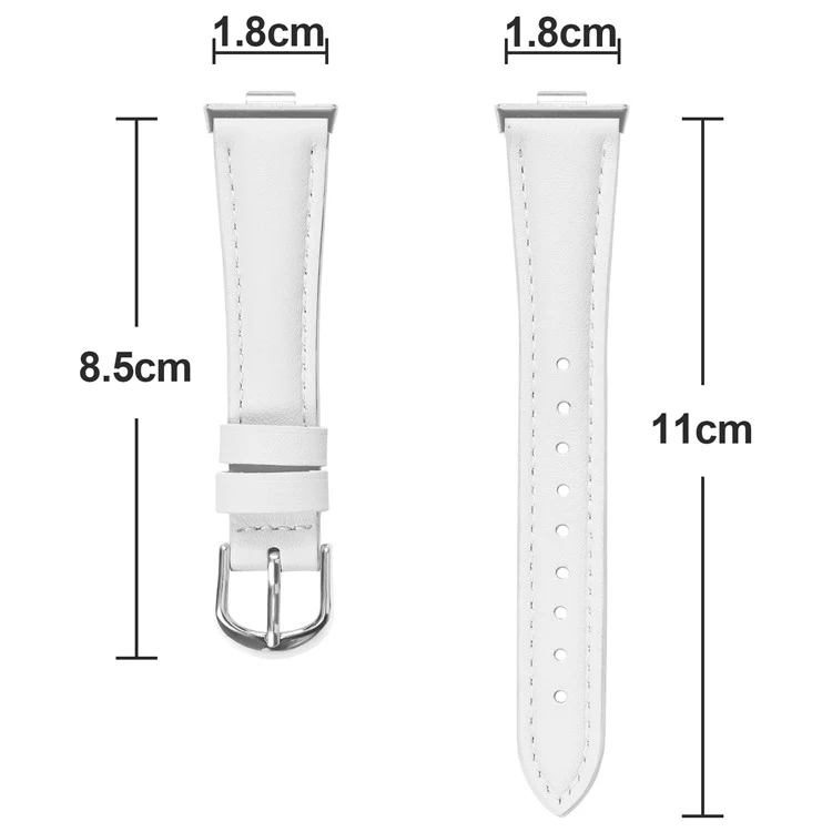 Stark Samsung Galaxy Fit 3 Echtes Leder Armband