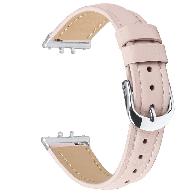Stark Samsung Galaxy Fit 3 Echtes Leder Armband