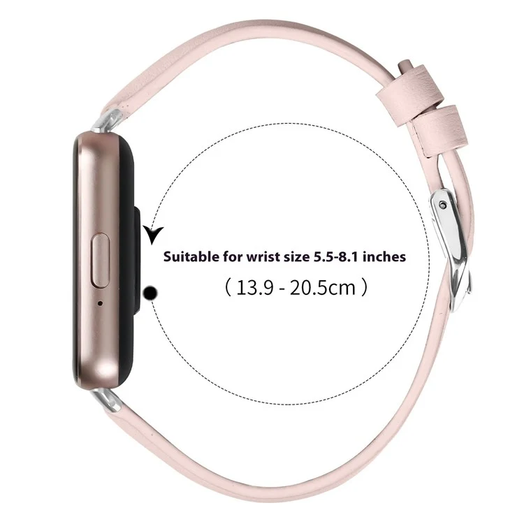 Stark Samsung Galaxy Fit 3 Echtes Leder Armband