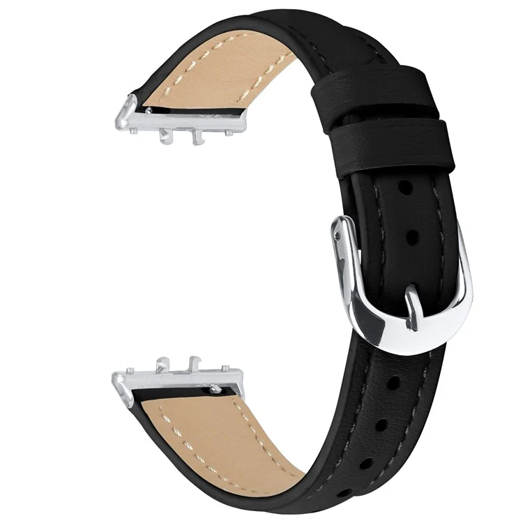 Stark Samsung Galaxy Fit 3 Echtes Leder Armband