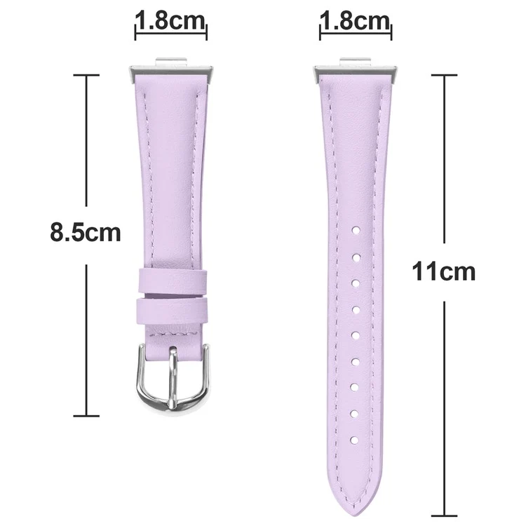 Stark Samsung Galaxy Fit 3 Echtes Leder Armband