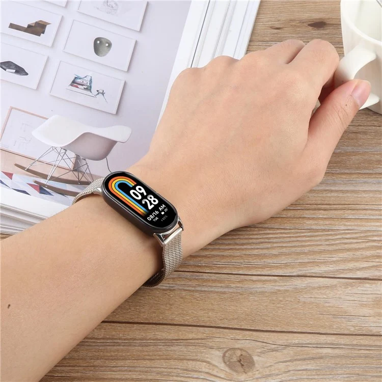 Absolut Stark Xiaomi Smart Band 9 / Xiaomi Smart Band 8 Metall Universell Armband