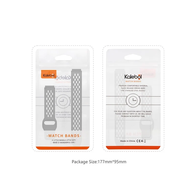 Zeitlos Universell Silikon Universell Armband