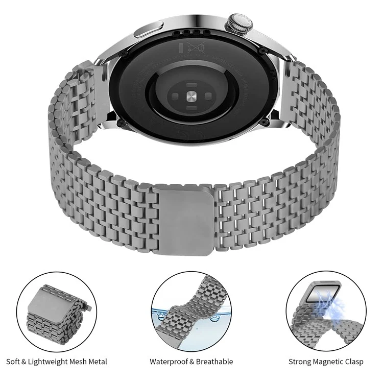Super Angenehm Huawei Watch 3 Pro / Huawei Watch 3 Metall Universell Armband