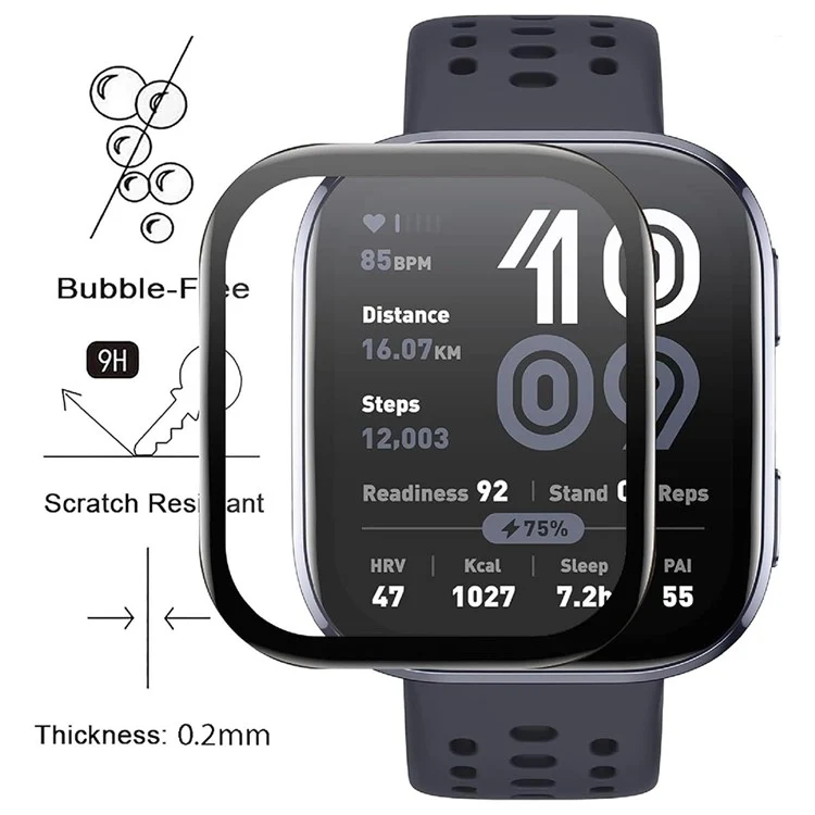 Amazfit Bip 6 Silikon Displayschutz