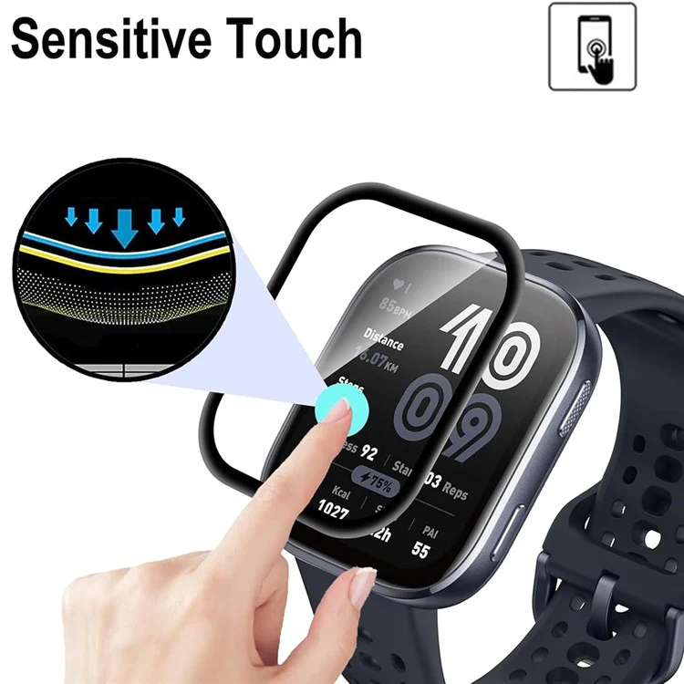 Amazfit Bip 6 Silikon Displayschutz