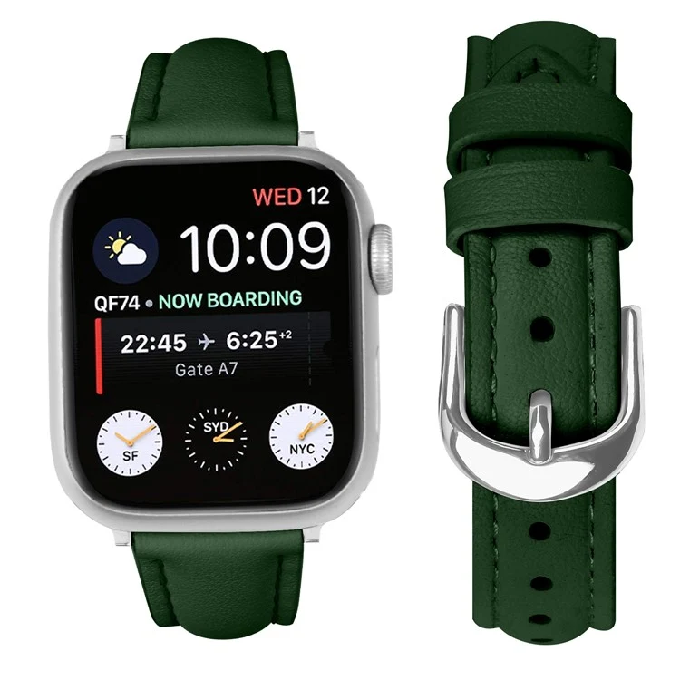 Sehr Gepflegt Apple Smartwatch Echtes Leder Universell Armband