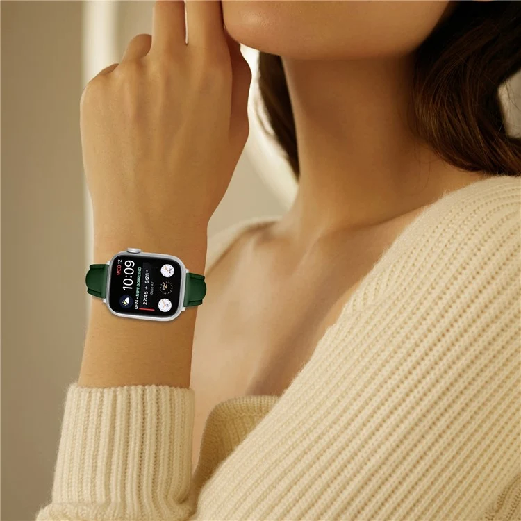 Sehr Gepflegt Apple Smartwatch Echtes Leder Universell Armband