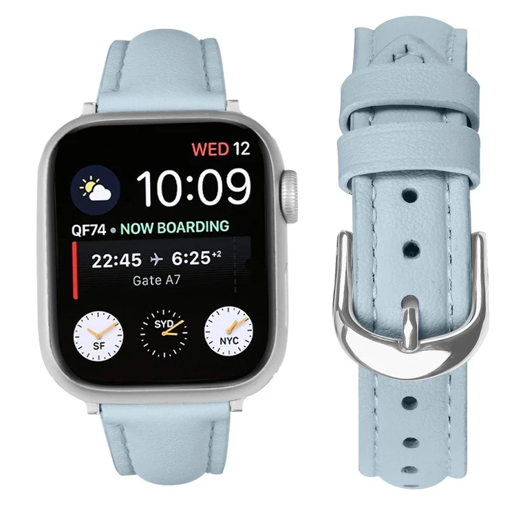 Sehr Gepflegt Apple Smartwatch Echtes Leder Universell Armband