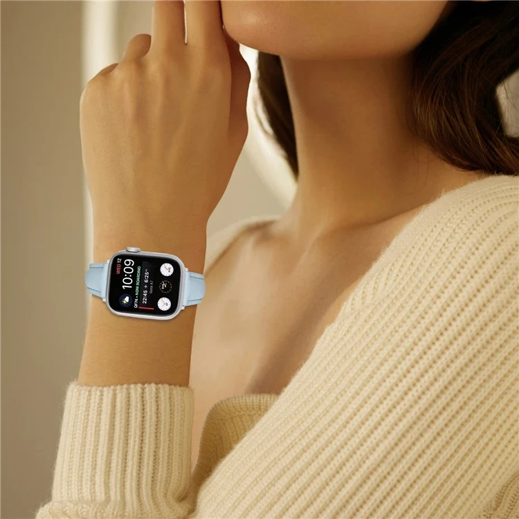 Sehr Gepflegt Apple Smartwatch Echtes Leder Universell Armband