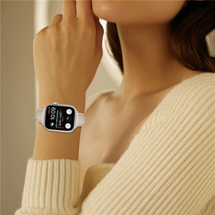 Sehr Gepflegt Apple Smartwatch Echtes Leder Universell Armband