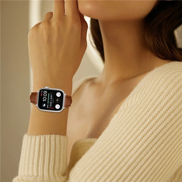 Sehr Gepflegt Apple Smartwatch Echtes Leder Universell Armband