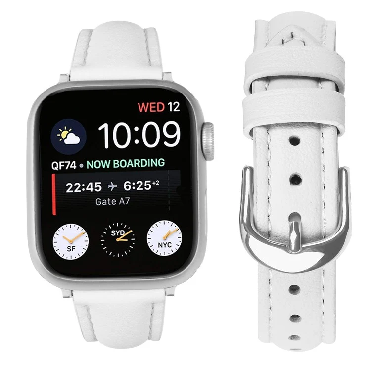 Absolut Sympathisch Apple Smartwatch Echtes Leder Universell Armband