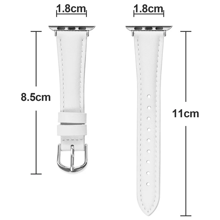 Absolut Sympathisch Apple Smartwatch Echtes Leder Universell Armband