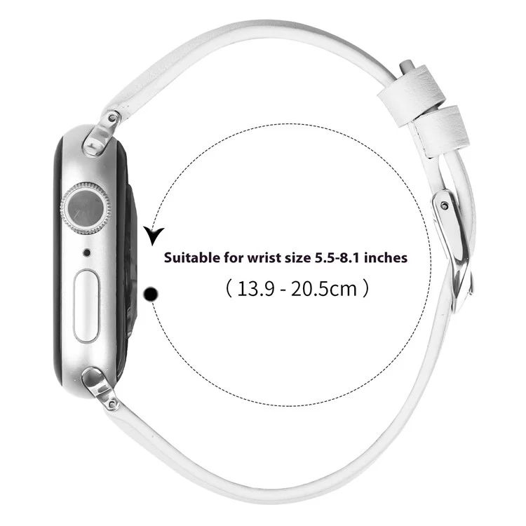 Absolut Sympathisch Apple Smartwatch Echtes Leder Universell Armband