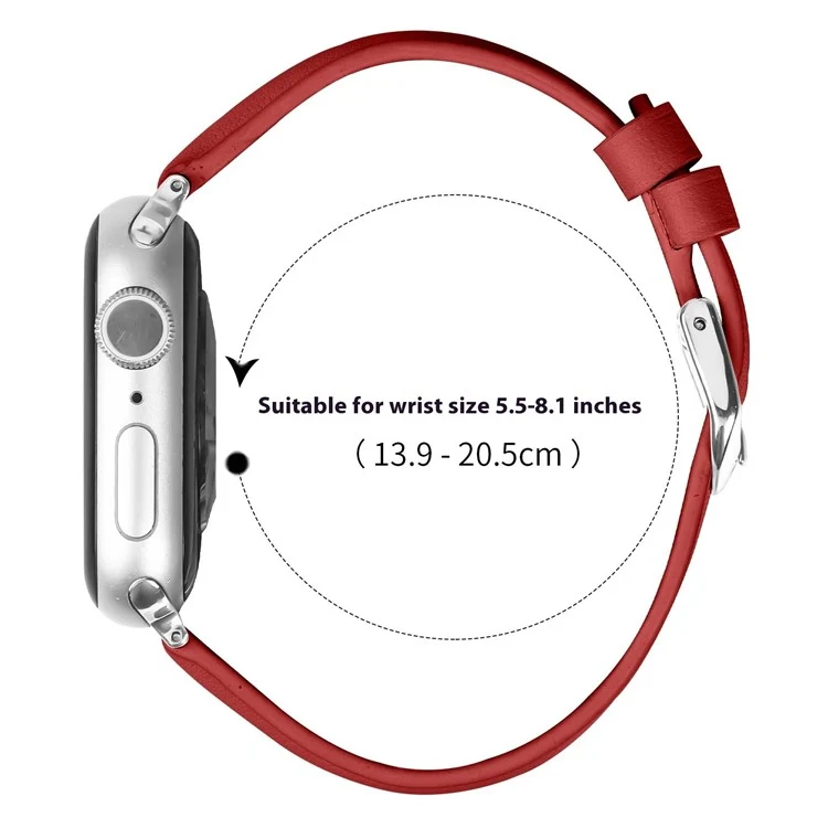 Absolut Sympathisch Apple Smartwatch Echtes Leder Universell Armband