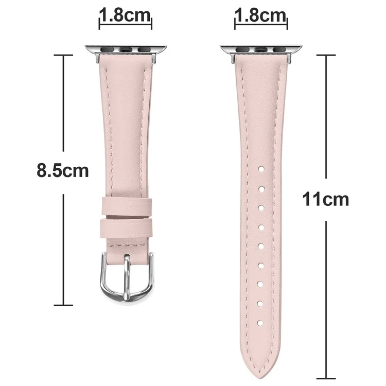Absolut Sympathisch Apple Smartwatch Echtes Leder Universell Armband
