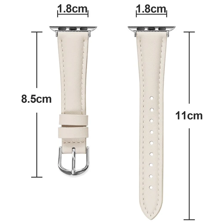Absolut Sympathisch Apple Smartwatch Echtes Leder Universell Armband