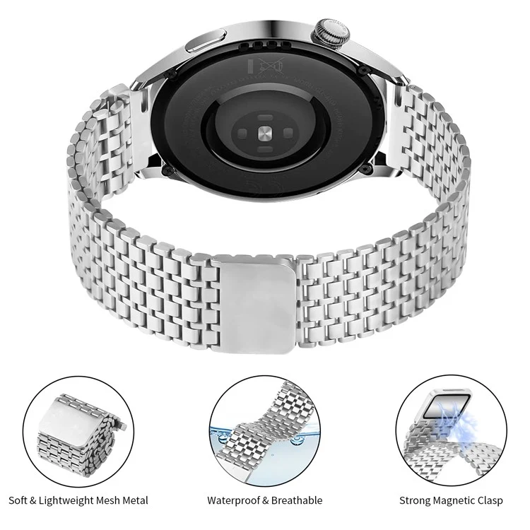 Super Haltbar Huawei Watch 3 Pro / Huawei Watch 3 Metall Universell Armband