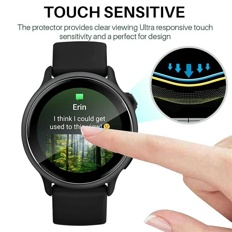 Garmin Vivoactive 6 Silikon HD Displayschutz