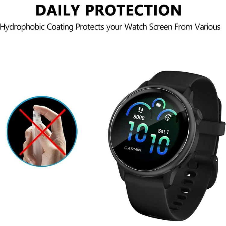 Garmin Vivoactive 6 Silikon HD Displayschutz