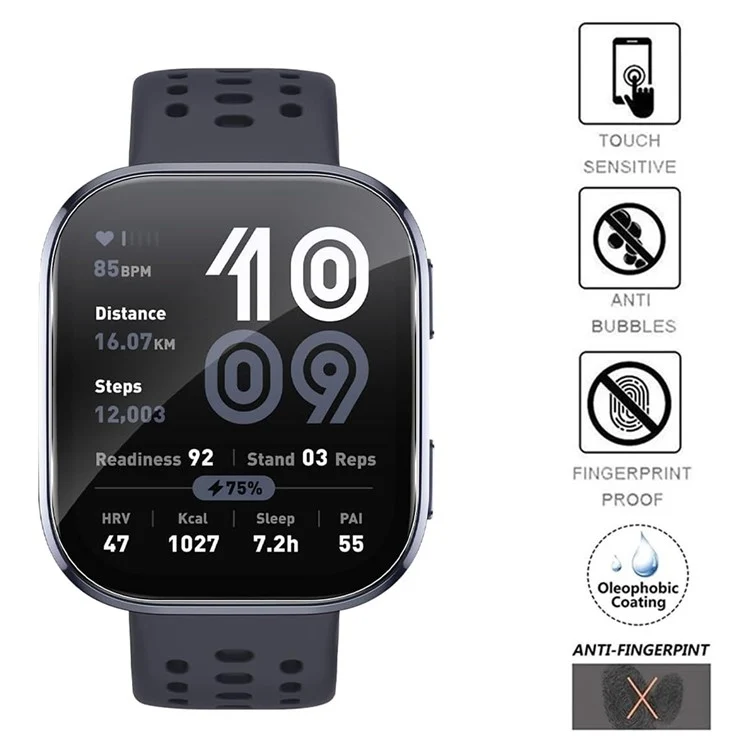 Amazfit Bip 6 Silikon HD Displayschutz
