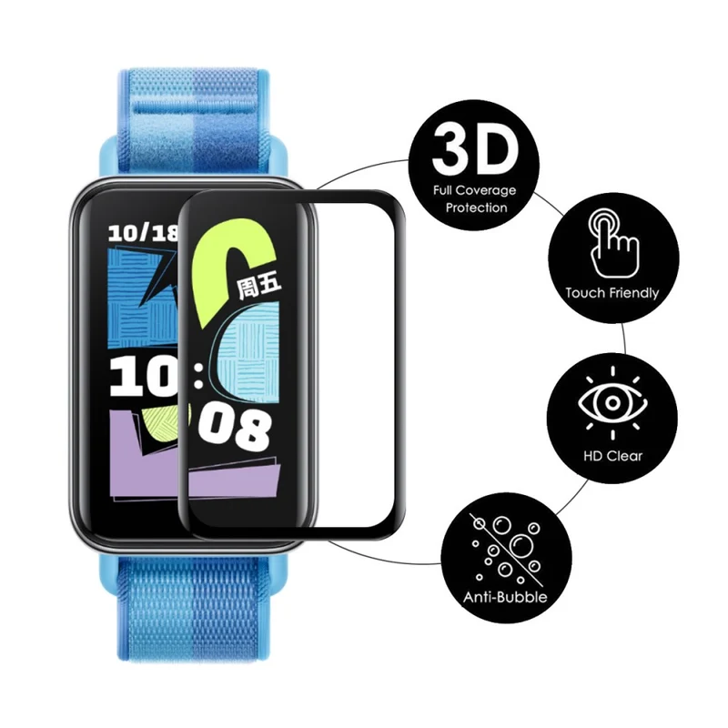 Honor Band 10 Silikon 3D Gekrümmt Displayschutz