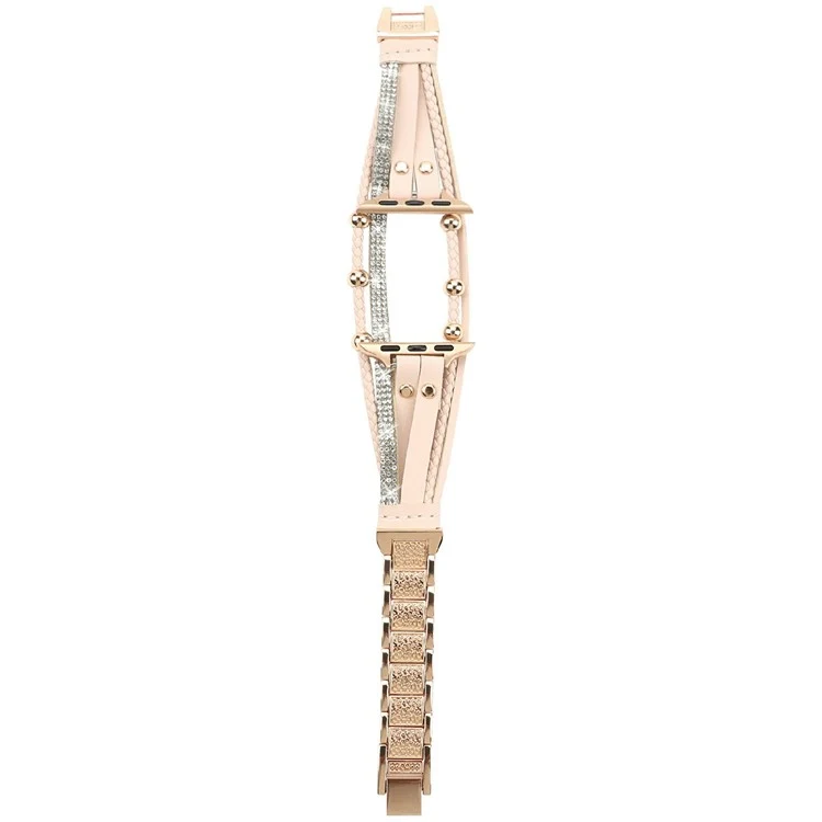 Absolut Elegant Apple Smartwatch Kunstleder Universell Armband