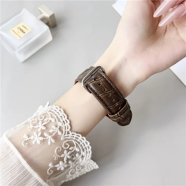 Mega Angenehm Apple Smartwatch Kunstleder Universell Armband