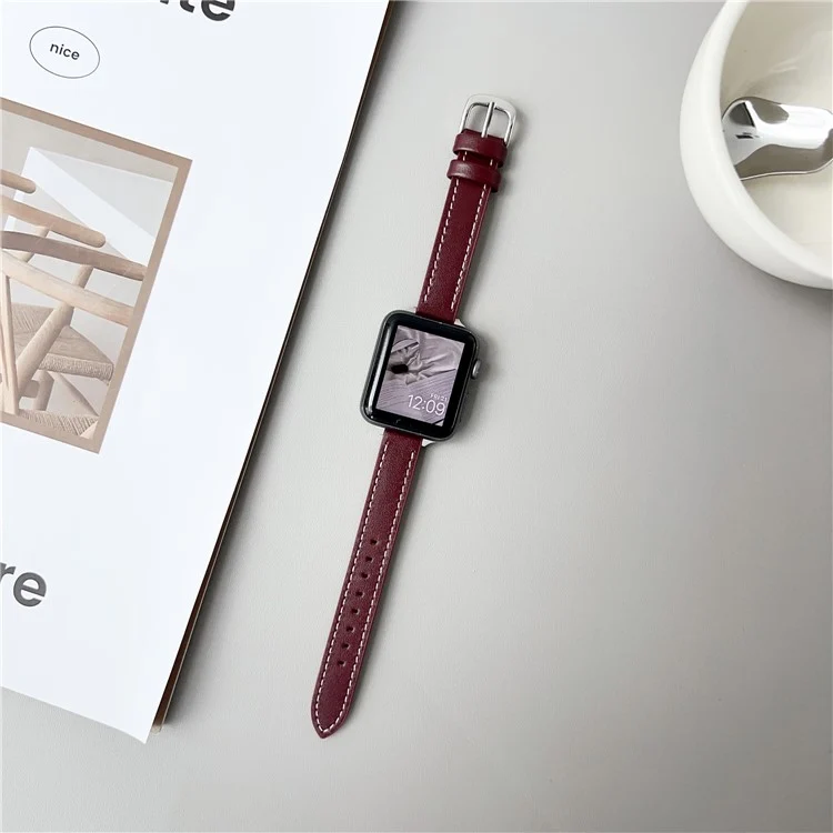 Sehr Gepflegt Apple Smartwatch Echtes Leder Universell Armband