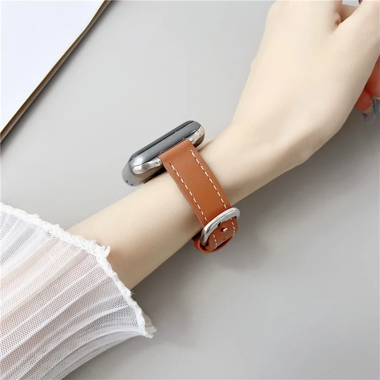 Sehr Gepflegt Apple Smartwatch Echtes Leder Universell Armband