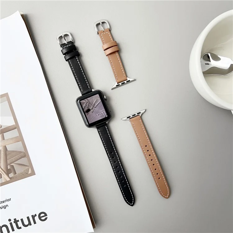 Sehr Gepflegt Apple Smartwatch Echtes Leder Universell Armband