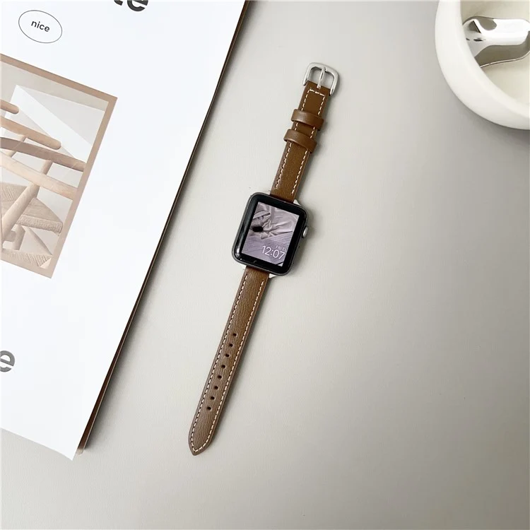 Sehr Gepflegt Apple Smartwatch Echtes Leder Universell Armband