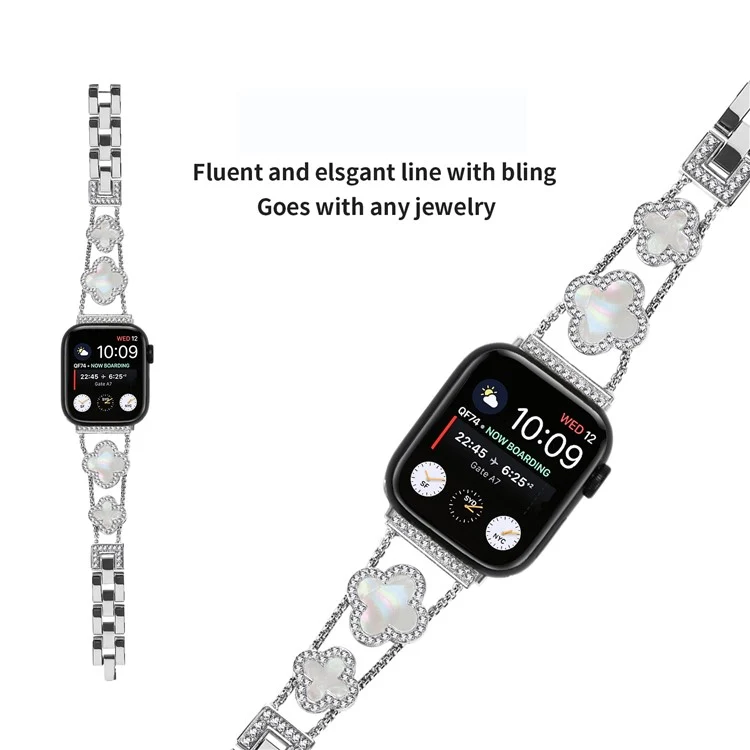Auffallend Nett Apple Smartwatch Metall Universell Armband