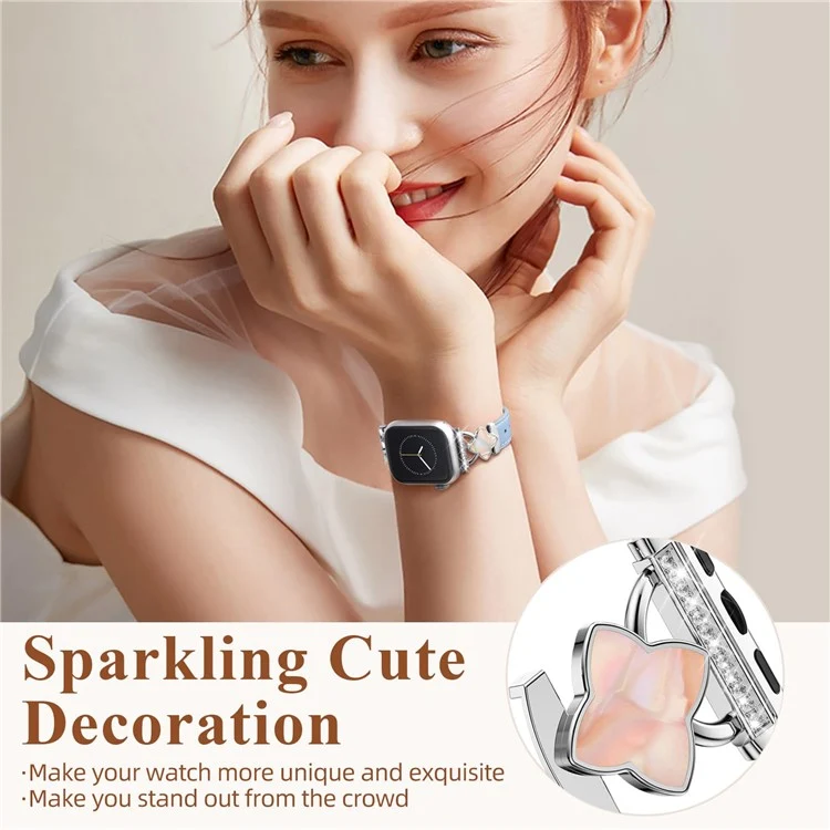 Bequem Apple Smartwatch Echtes Leder Universell Armband