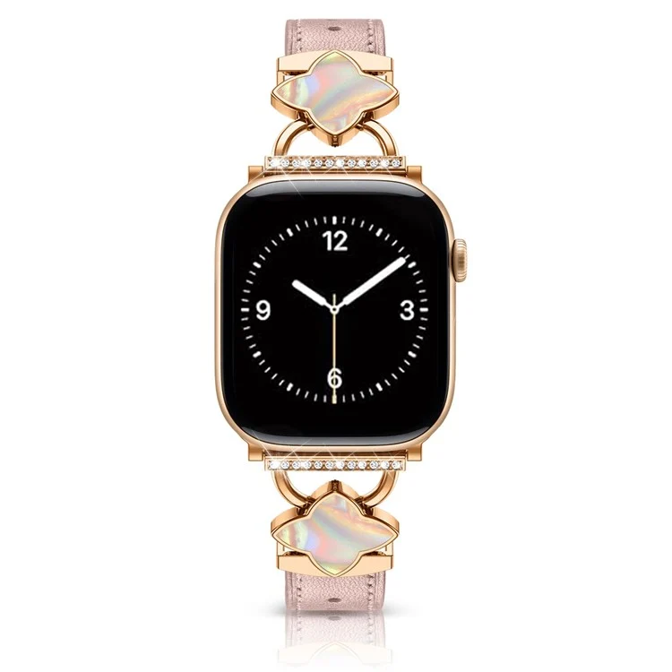 Bequem Apple Smartwatch Echtes Leder Universell Armband