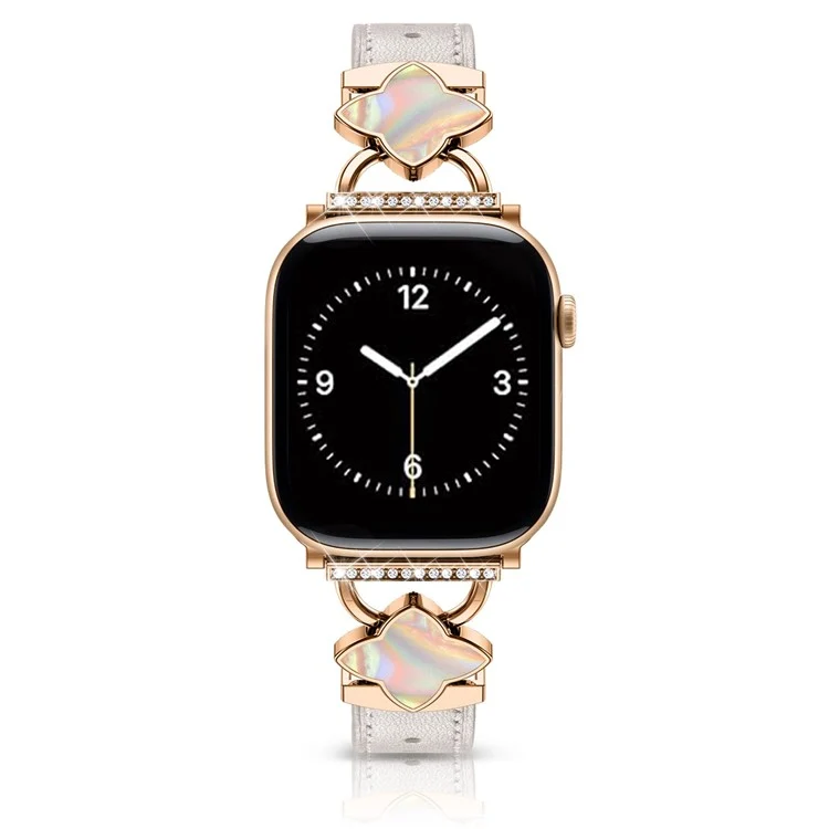 Bequem Apple Smartwatch Echtes Leder Universell Armband