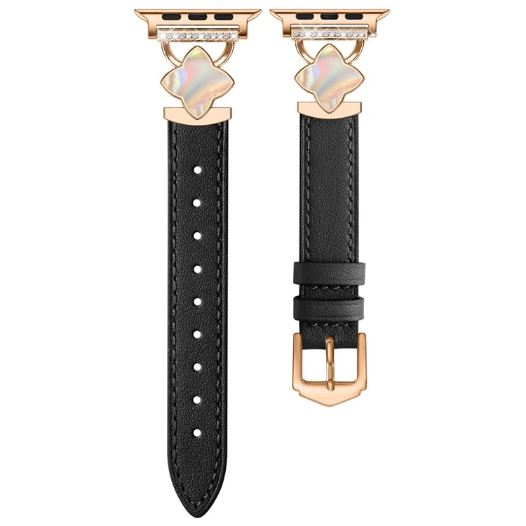 Bequem Apple Smartwatch Echtes Leder Universell Armband