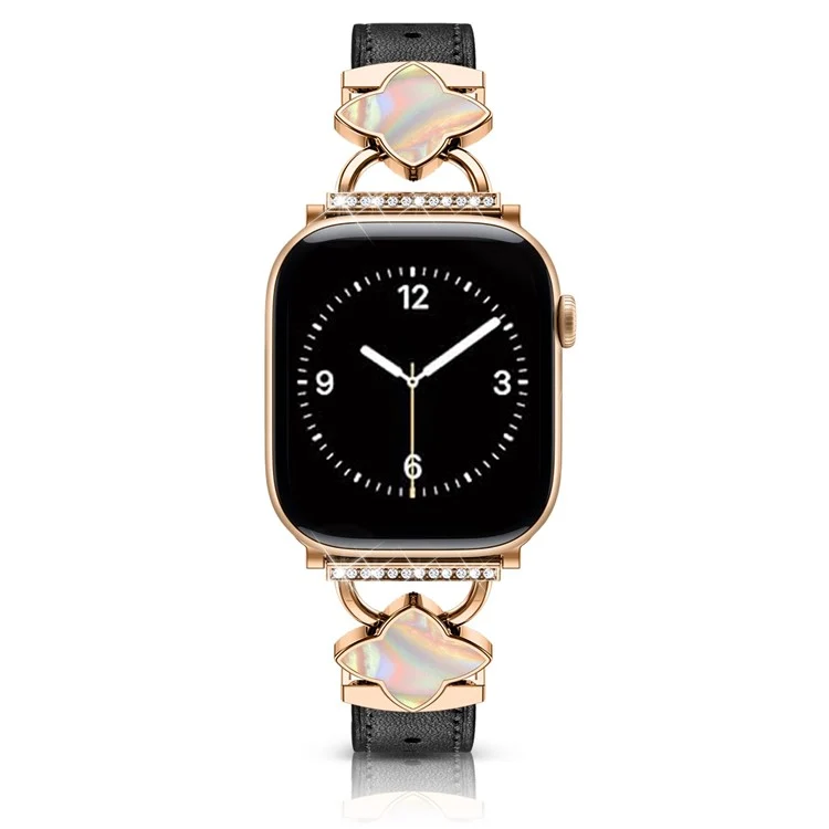 Bequem Apple Smartwatch Echtes Leder Universell Armband