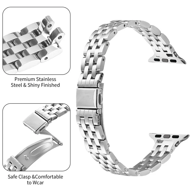 Bequem Apple Smartwatch Metall Universell Armband