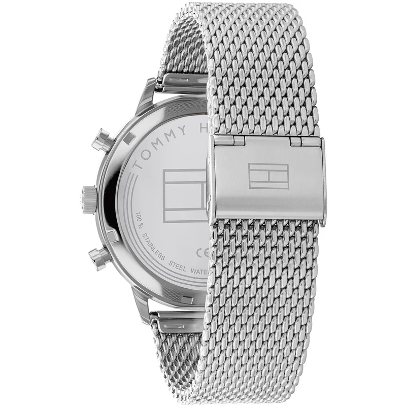 Tommy Hilfiger Leonard LE 1792078 Herrenuhr Blau • Chronograph • Mineralglas