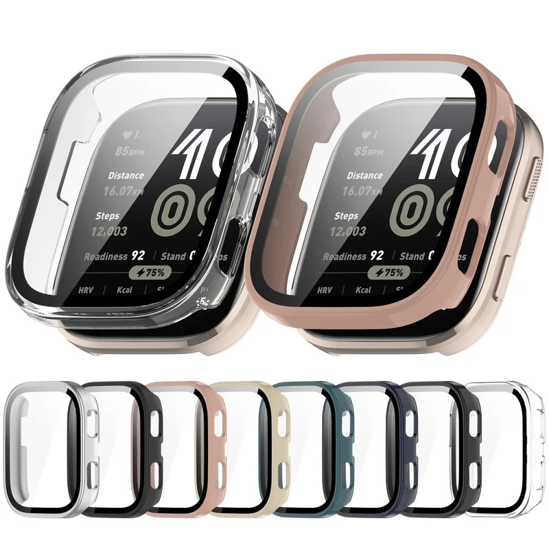 Super Gut Amazfit Bip 6 Glas und Silikon Hülle